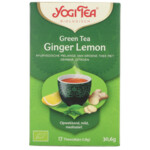 3x Yogi tea Biologische Thee Green Tea Ginger Lemon - 9.43 euro