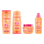 L'Oréal Elvive Dream Lengths Shampoo, conditioner, Haarmasker & no haircut cream Pakket
