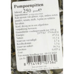 6x Boerjan Pompoenpitten - 22.21 euro