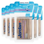 6x Jordan Tandenstokers Double Ended Thin
