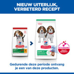 Hill's Science Plan Hondenvoer Droog Medium Puppyvoer Lam en Rijst 14 kg
