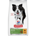 Hill's Science Plan Hondenvoer Droog Senior Vitality Medium Breed Kip en Rijst 14 kg
