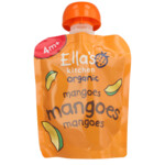 7x Ella's Kitchen Biologisch Knijpfruit 4+m Mango - 8.66 euro