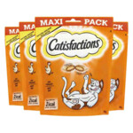 4x Catisfactions Kattensnoepjes Kip