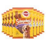 9x Pedigree Schmackos Hondensnacks Mix - 24.19 euro