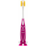 3x Better Toothbrush Kids Happy Face Roze
