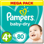 Pampers Baby Dry Luiers Maat 4 (10-15 kg) - 16.49 euro