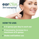 Earclin Oorspray 3 in 1 Formule - 9.89 euro