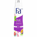 Fa Deodorant Spray Fresh & Free Mint & Passionfruit