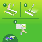 12x Swiffer Vloerreiniger Droge Vloerdoekjes Navullingen - 52.65 euro