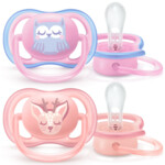 Philips Avent Fopspeen Ultra Air Roze Blauw - 7.43 euro