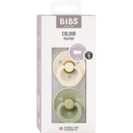 Bibs Fopspeen Maat 1 0-6 mnd Sage Ivory - 9.55 euro