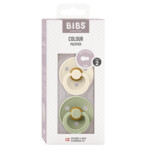 Bibs Fopspeen Maat 2 6-18 mnd Sage Ivory - 9.95 euro