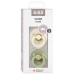Bibs Fopspeen Maat 2 6-18 mnd Sage Ivory - 10.49 euro