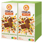 10x Céréal Melkchocolade Tablet Hazelnoot Glutenvrij en Lactosevrij