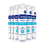 6x Sanex Deodorant Spray Dermo Protector