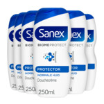 6x Sanex Douchegel Dermo Protector  250 ml