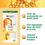 6x Garnier SkinActive Tissue Gezichtsmasker Ananas & Vitamine C - 18.39 euro