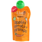 7x Ella's Kitchen Biologisch Knijpfruit 4+m Wortels, Appels & Pastinaak - 10.44 euro
