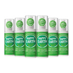 6x Happy Earth 100% Natuurlijke Deodorant Spray Cucumber Matcha