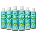 6x Happy Earth 100% Natuurlijke Douchegel Cedar Lime