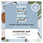 Love Beauty and Planet Shampoo Bar Coconut Water & Mimosa Flower Volume & Bounty