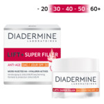 3x Diadermine Dagcrème Lift+ Super Filler Anit-Age SPF 30 - 31.83 euro