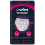3x DryNites Absorberende Luierbroekjes Meisjes 4-7 jaar - 22.33 euro