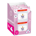 6x Page Vochtig Toiletpapier Sensitive - 22.92 euro