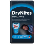3x Huggies DryNites Absorberende Luierbroekjes Jongens 4-7 jaar - 21.19 euro