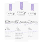 3x Zarqa Clear Skin Dag- en Nachtcrème