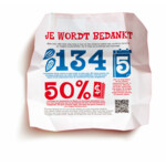 Tony's Chocolonely Bedankt Melk 32% - 3.74 euro
