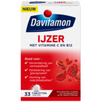 Plein 2x Davitamon IJzer Met Vitamine B12 aanbieding