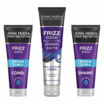 John Frieda Frizz Ease Dream Curl Shampoo + Conditioner + Definig Crème Pakket