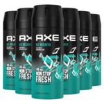 6x Axe Deodorant Bodyspray Ice Breaker