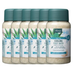 6x Kneipp Voetbadkristallen Cooling - Aloë Vera Watermunt