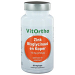 Vitortho Zink Bisglycinaat15 mg