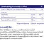 2x Vitakruid Ester-C 1000 mg - 44.02 euro