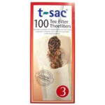 T-sac Theefilters No. 3  100 stuks