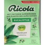 6x Ricola Keelpastilles Eucalyptus Suikervrij Zakje - 14.29 euro