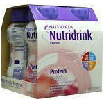 Nutridrink Compact Protiene Perzik 4-Pack   125 ml