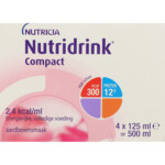 6x Nutridrink Compact Aardbei 4-Pack - 85.9 euro