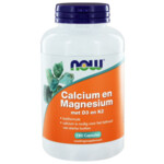 NOW Calcium Magnesium Dk   180 capsules