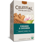 Cellestial Seasonings Organic Cinnamon Cardamon Bio