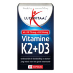 Lucovitaal Vitamine K2 + D3   60 capsules