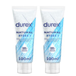 2x Durex Glijmiddel Natural Hydra+ 100% natuurlijk - 22.98 euro