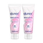 2x Durex Glijmiddel Natural Extra Sensitive 100% natuurlijk - 22.6 euro