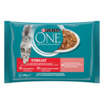 12x Purina ONE One Pouch Sterilcat Adult Zalm