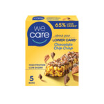 3x WeCare Lower Carb Reep Chocolate Chip Crisp