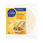 WeCare Lower Carb Tortilla Wraps   160 gr
